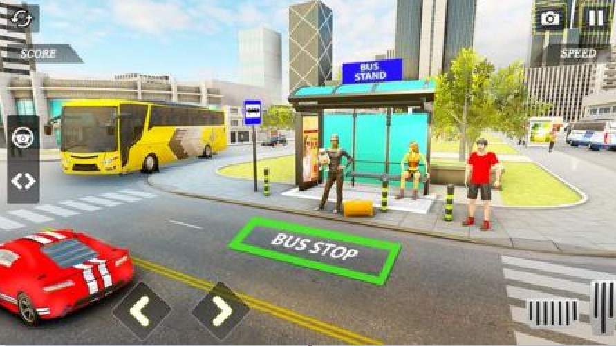巴士模拟器驱动越野3D截图3